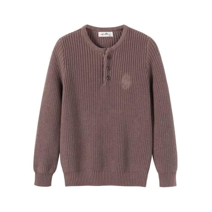 Nounelle Brown Knit Boy Sweater