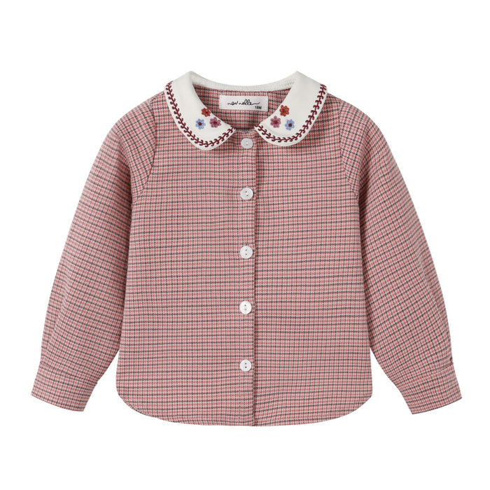Nounelle Houndstooth Baby Bloomer Set