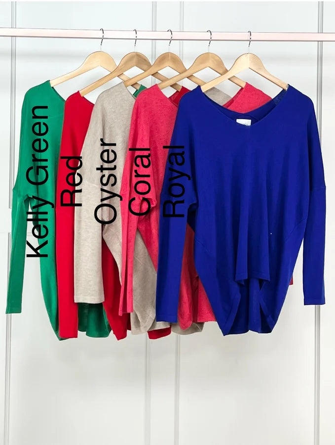 All Warmed Up Women's Cozy V-Neck Long Sleeve Top
