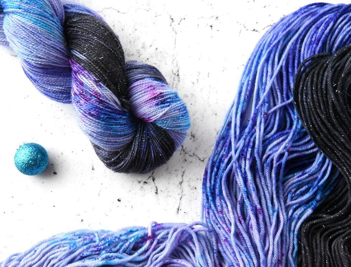 Destination Yarn fingering weight yarn NYE 2018