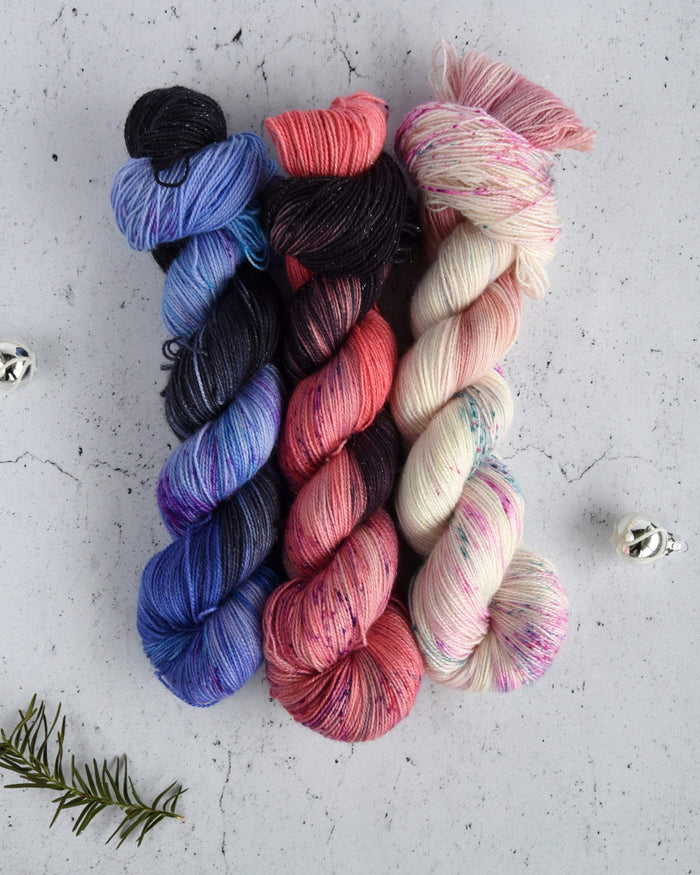 Destination Yarn fingering weight yarn NYE 2018