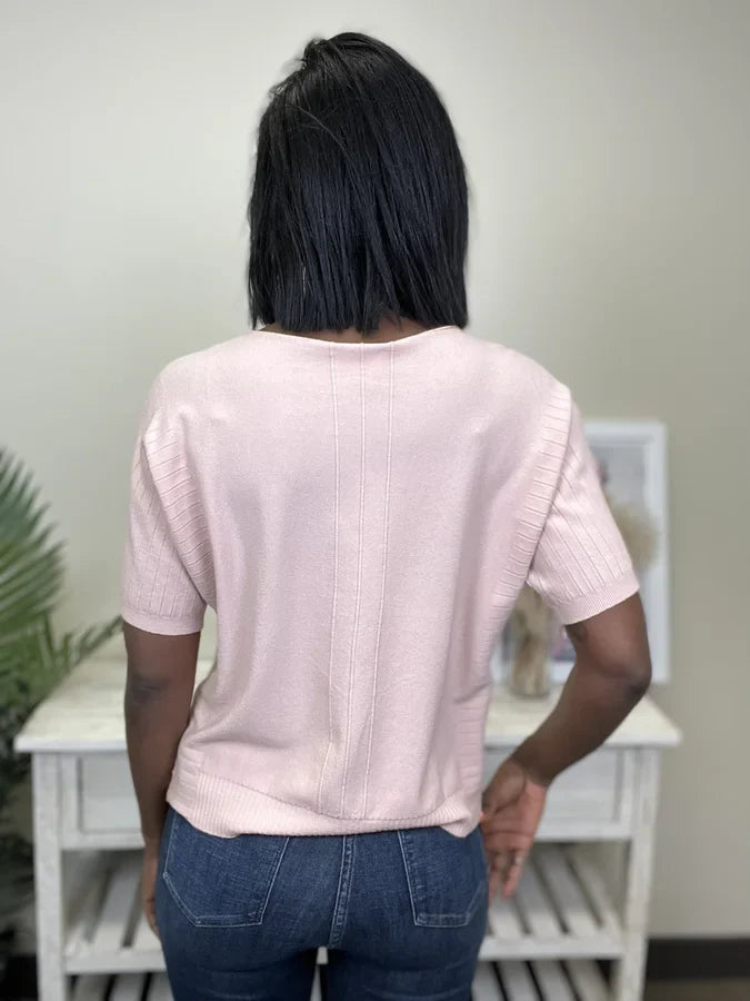 Love to See You Shine Women's Cozy Ribbed Hi-Lo Top