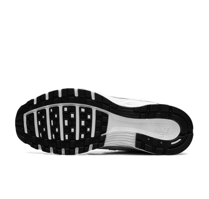 Nike P-6000 White Metallic Silver Black