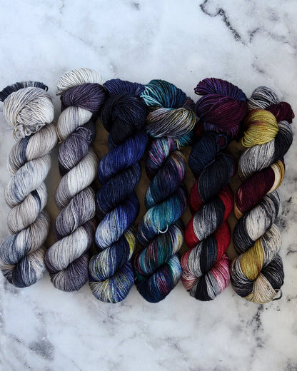 Destination Yarn fingering weight yarn PARIS Collection Variegated Colorways Set