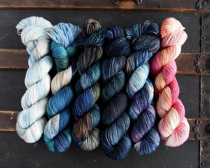 Destination Yarn fingering weight yarn Lake Erie