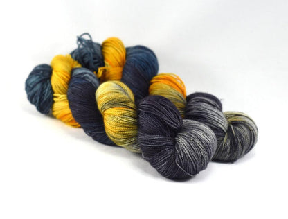 Destination Yarn fingering weight yarn PITTSBURGH AT NIGHT