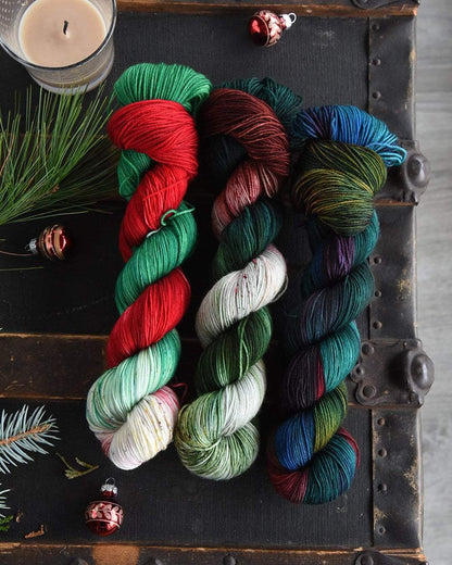Destination Yarn fingering weight yarn Ralphie's House