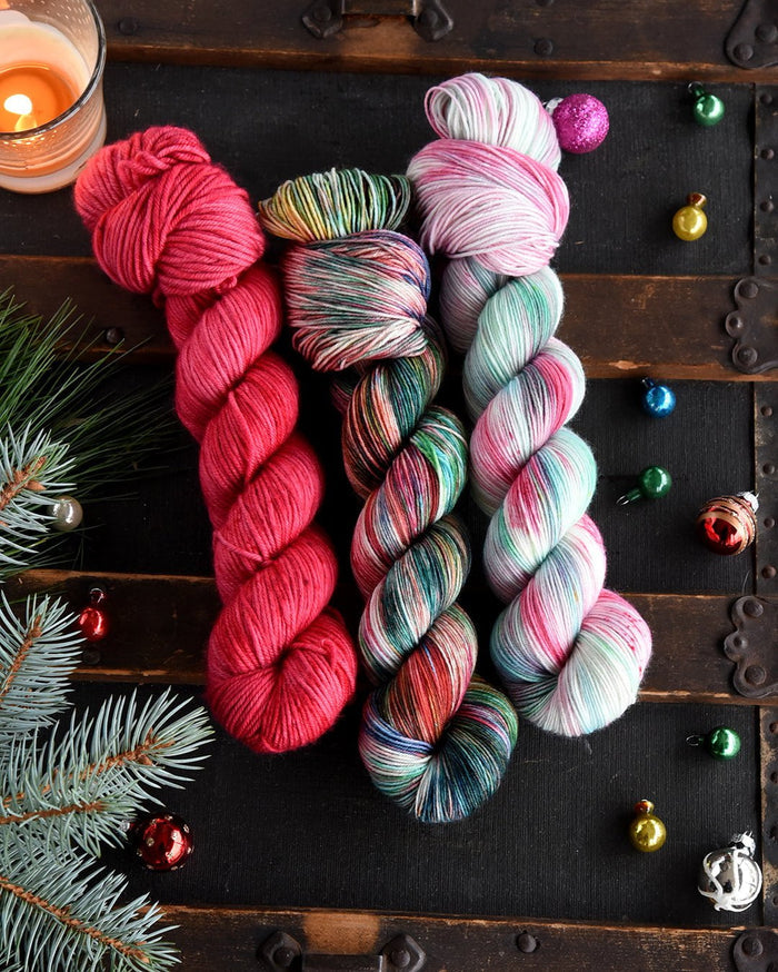 Destination Yarn fingering weight yarn Retro Lights