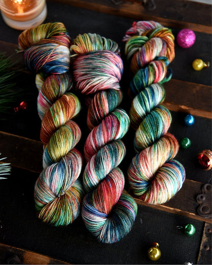 Destination Yarn fingering weight yarn Retro Lights