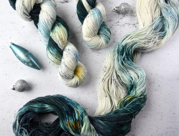 Destination Yarn fingering weight yarn Rockefeller Ice Rink - PREORDER