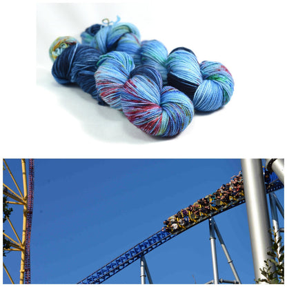Destination Yarn fingering weight yarn ROLLER COAST