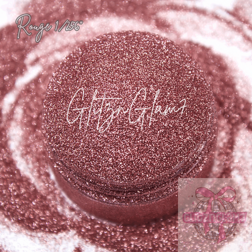 Rouge Glitter Dust 1/256"