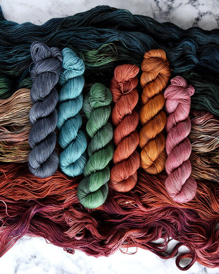 Destination Yarn fingering weight yarn Saguaro