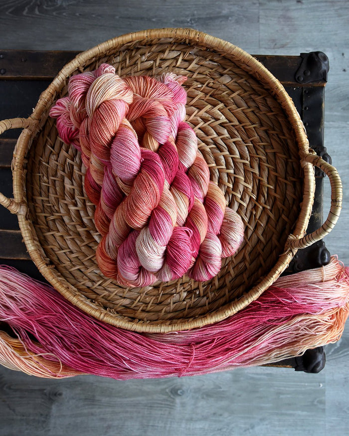 Destination Yarn fingering weight yarn Sailor's Delight