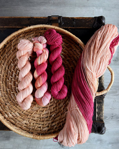 Destination Yarn fingering weight yarn Sailor's Delight