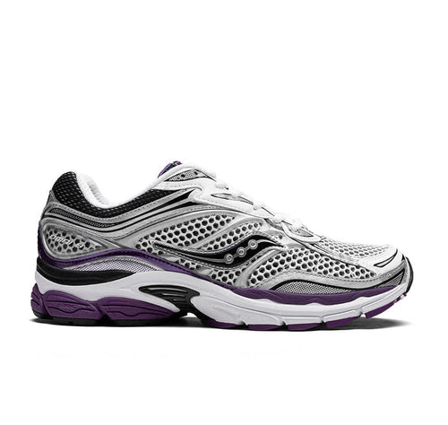 Saucony ProGrid Omni 9 "White Black Silver Purple"