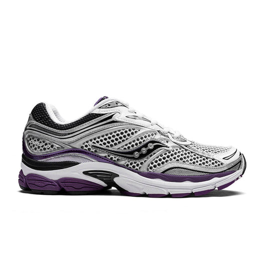 Saucony ProGrid Omni 9 "White Black Silver Purple"