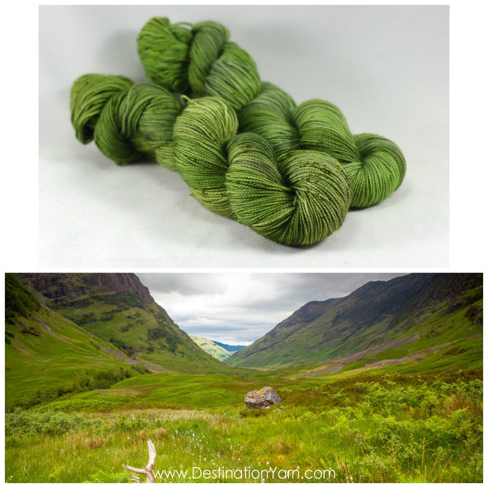 Destination Yarn Knitting Kit SCOTLAND COMFORT FADE CARDIGAN KIT PREORDER
