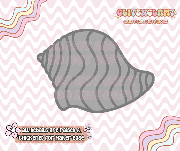Seashell STYLE 1 Silicone Mold