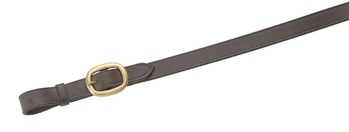 Shires Velociti GARA Leather Lead Rein- Black- 3/4"