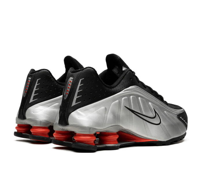 Nike Shox R4 Black Metallic Silver