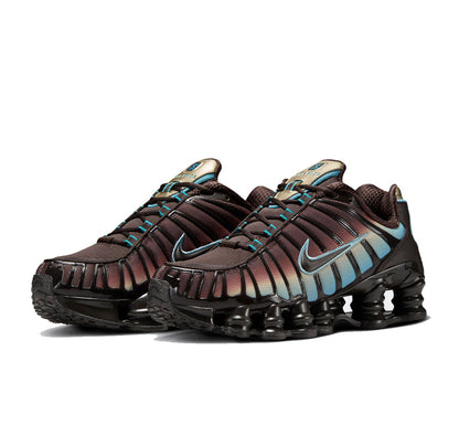 Nike Shox TL Velvet Brown Denim Turquoise