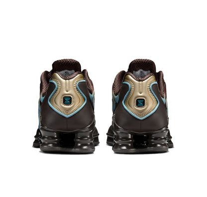 Nike Shox TL Velvet Brown Denim Turquoise