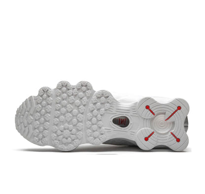 Nike Shox TL White Metallic Silver Max Orange