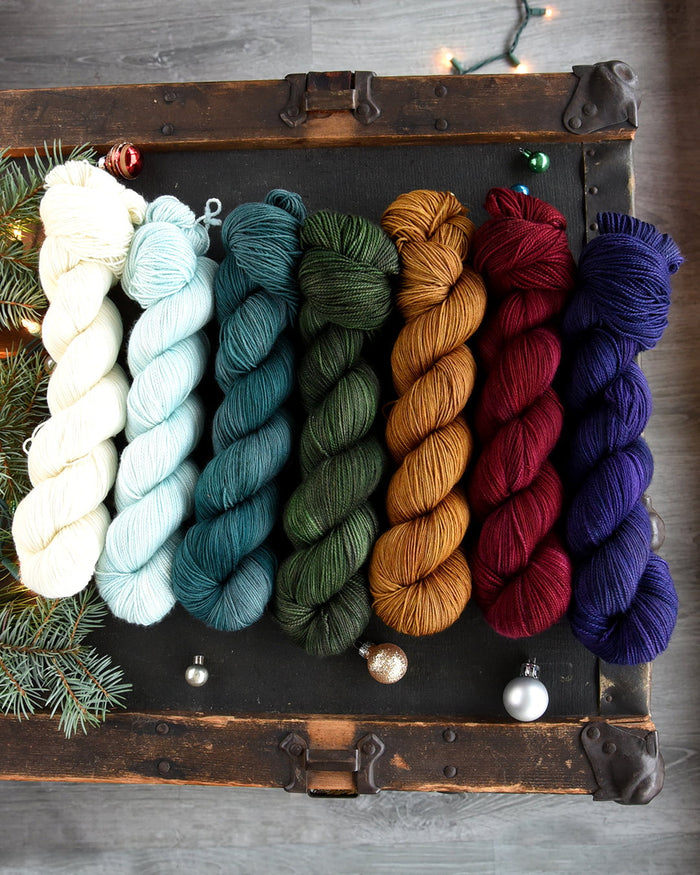 Destination Yarn fingering weight yarn Snow