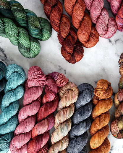 Destination Yarn fingering weight yarn Sonoran Desert