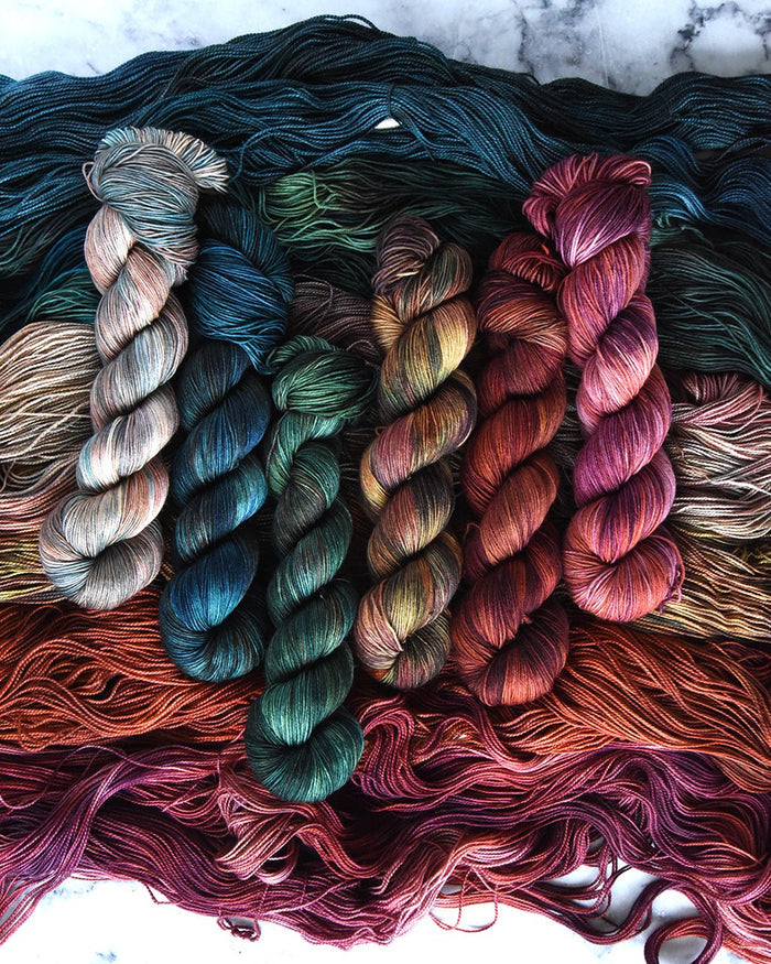 Destination Yarn fingering weight yarn Sonoran Desert