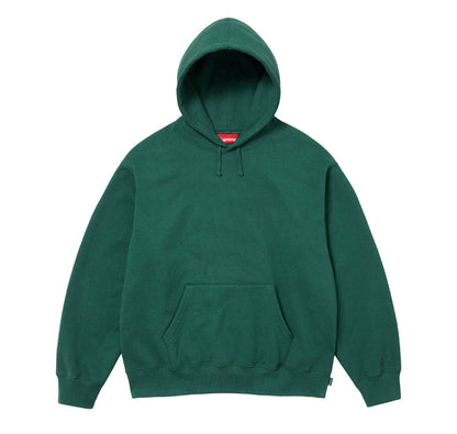Supreme Satin Applique Hooded Sweatshirt (FW24) Dark Green