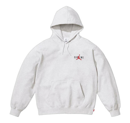 Supreme x Jordan Hoodie (FW24) Ash Grey