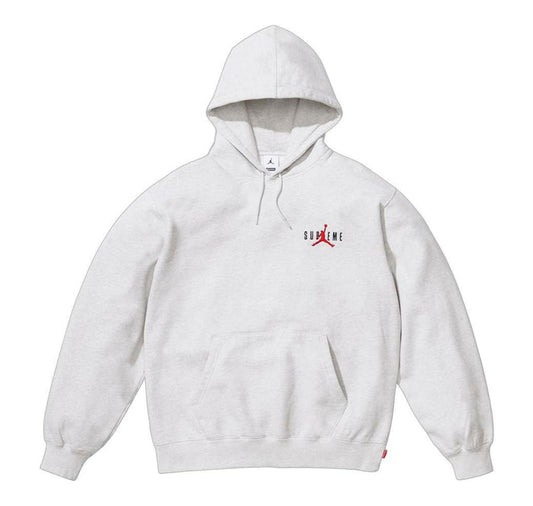 Supreme x Jordan Hoodie (FW24) Ash Grey