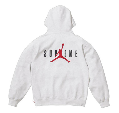 Supreme x Jordan Hoodie (FW24) Ash Grey
