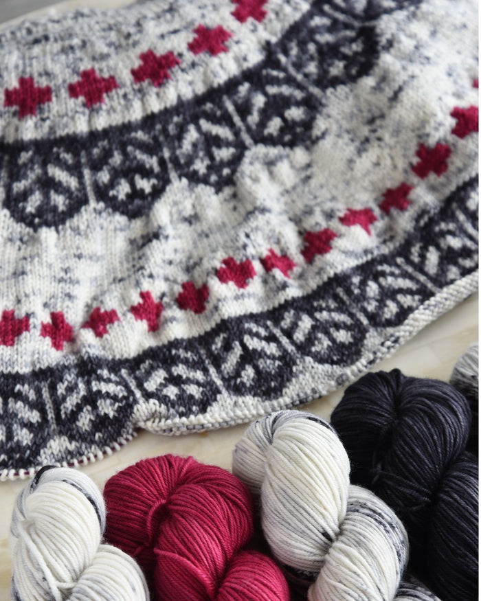 Destination Yarn Knitting Kit TECUMSEH SWEATER KIT - Nor'Easter