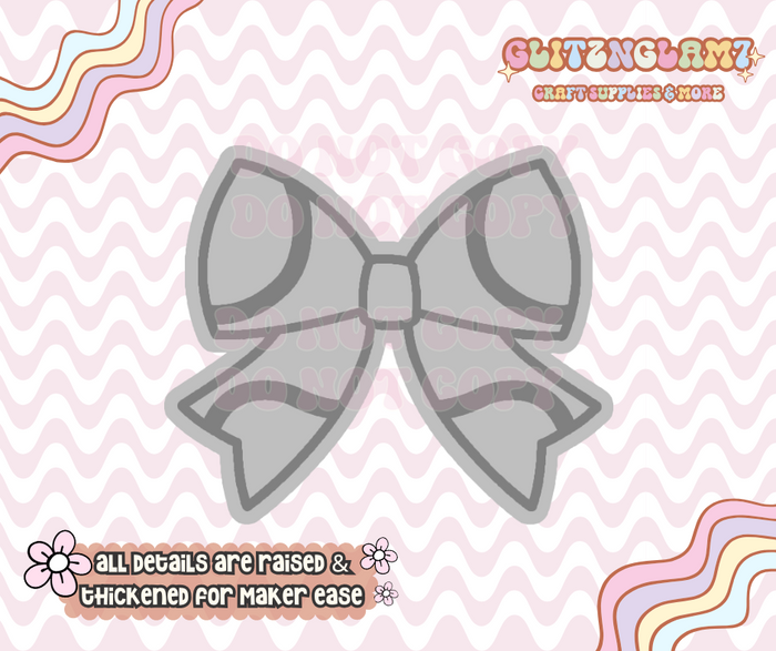 Tennis Bow Silicone Mold