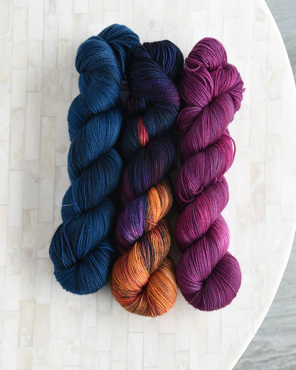 Destination Yarn fingering weight yarn Texas Collection 2023 Full Skein Set