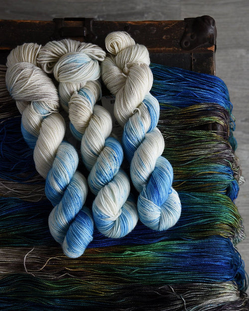 Destination Yarn fingering weight yarn TOES IN THE SAND