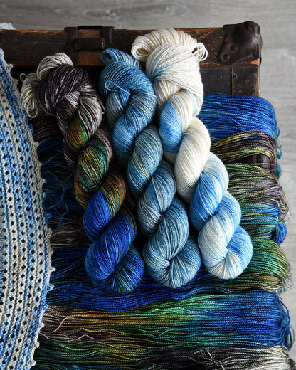 Destination Yarn fingering weight yarn TOES IN THE SAND