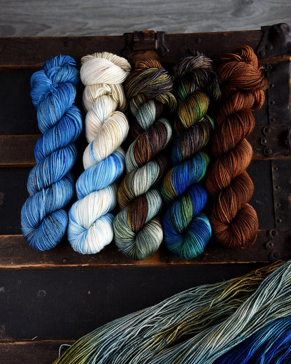 Destination Yarn fingering weight yarn TOES IN THE SAND