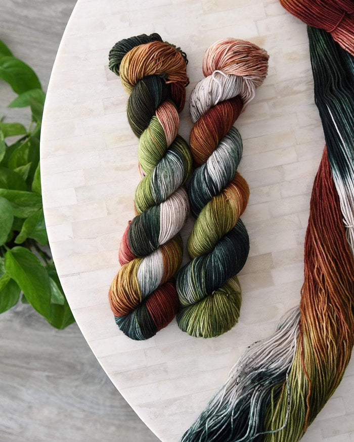 Destination Yarn fingering weight yarn Tuscany - dyed to order