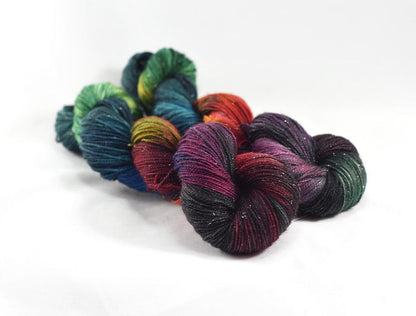 Destination Yarn fingering weight yarn Underneath the Christmas Tree - PREORDER