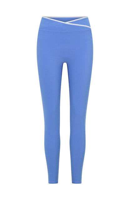 Form Leggings Blueberry/White