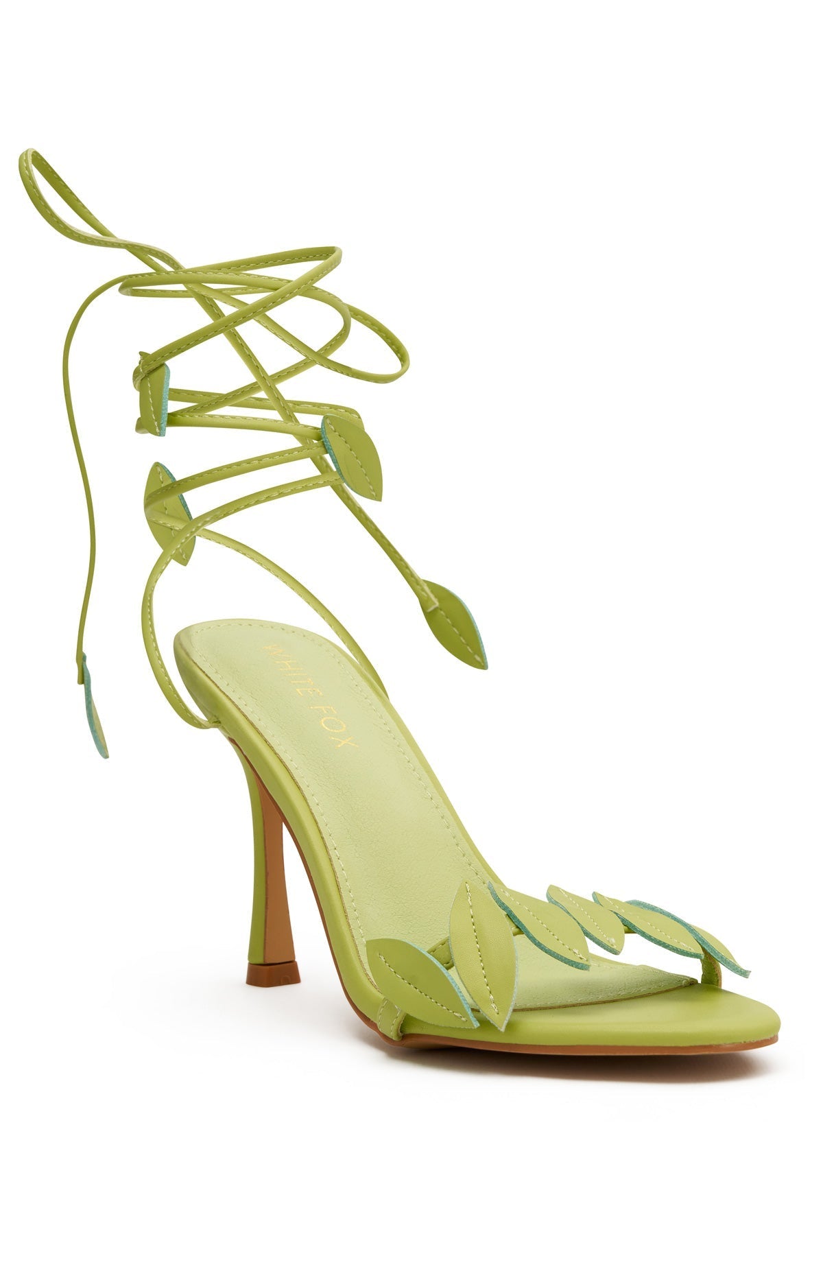 Fritz Wrap Heels Lime PU