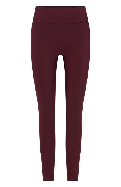 Go Getter High Waisted Leggings Merlot