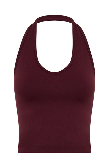 Grit Seamless Active Tank Merlot