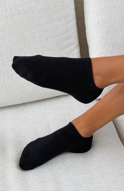 In Your Mind Socks 2 Pack Black/White