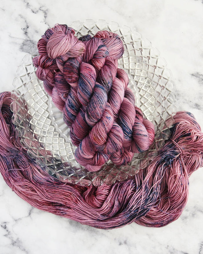 Destination Yarn fingering weight yarn Wild Mountain Rose