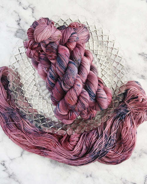 Destination Yarn fingering weight yarn Wild Mountain Rose